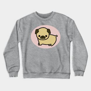 Cute Little Pug T-Shirt Crewneck Sweatshirt